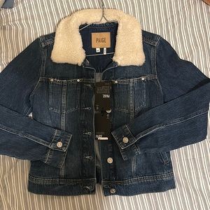 PAIGE Rowan Shearling Jacket- Brand new